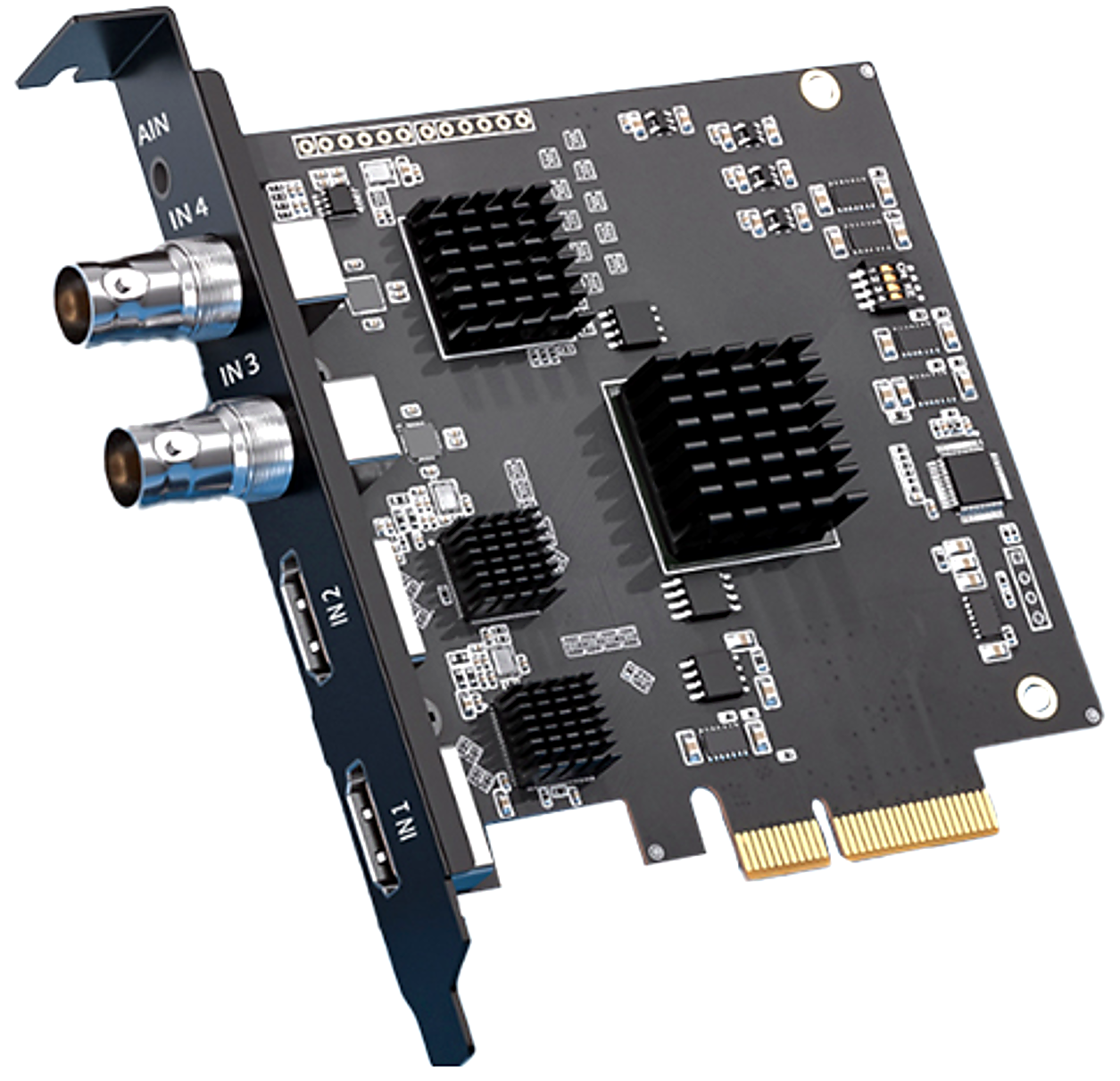 4路 HDMI+SDI PCIe  视频采集卡