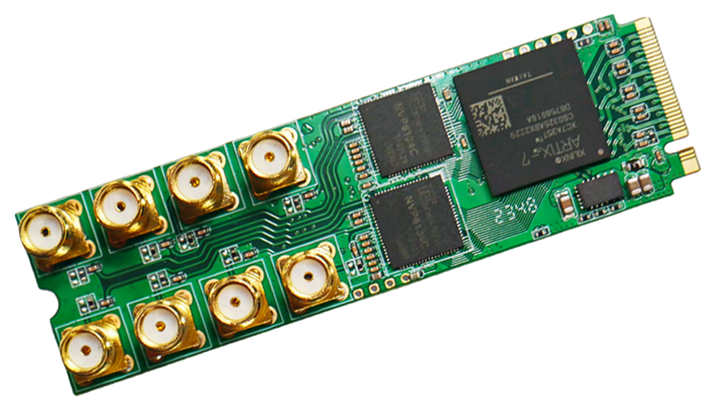 8路 AHD M.2 内置视频采集卡